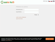 Tablet Screenshot of is.asekol.cz